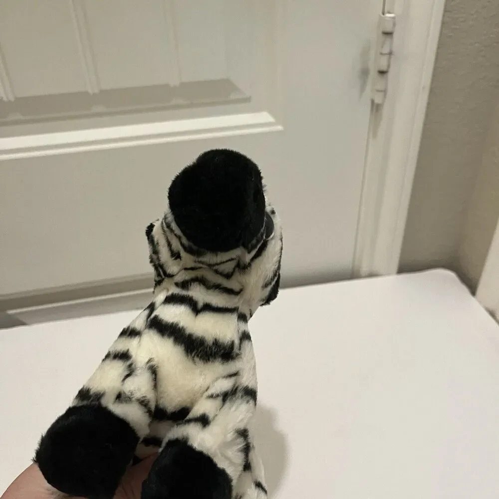 Adventure Planet Zebra Plush Stuffed Animal Sitting Seated 8